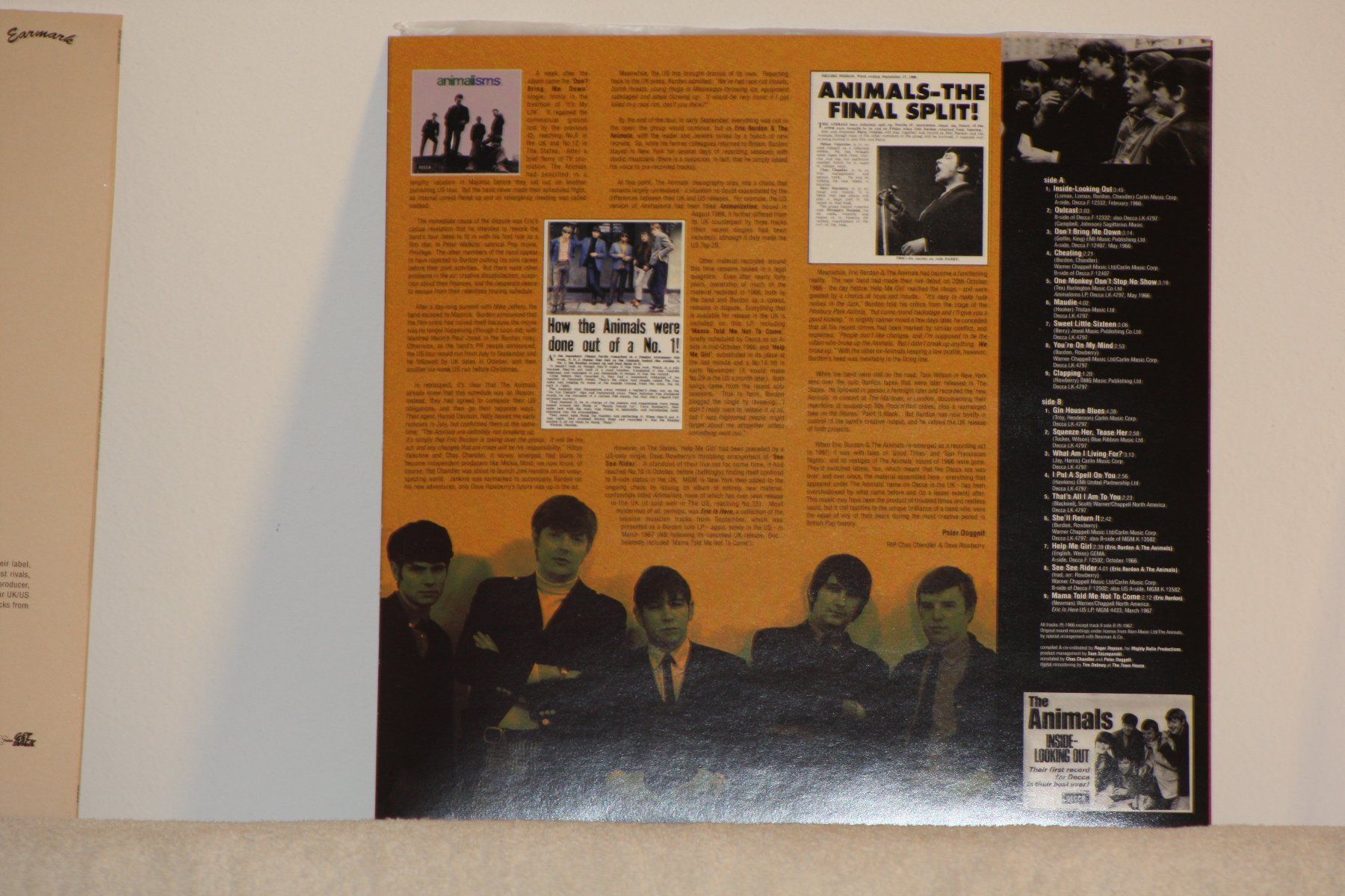 Dischi in vinile: Vinyl The Animals Don't bring me down – Usato da undervelier venduto da usc_7wvr 4