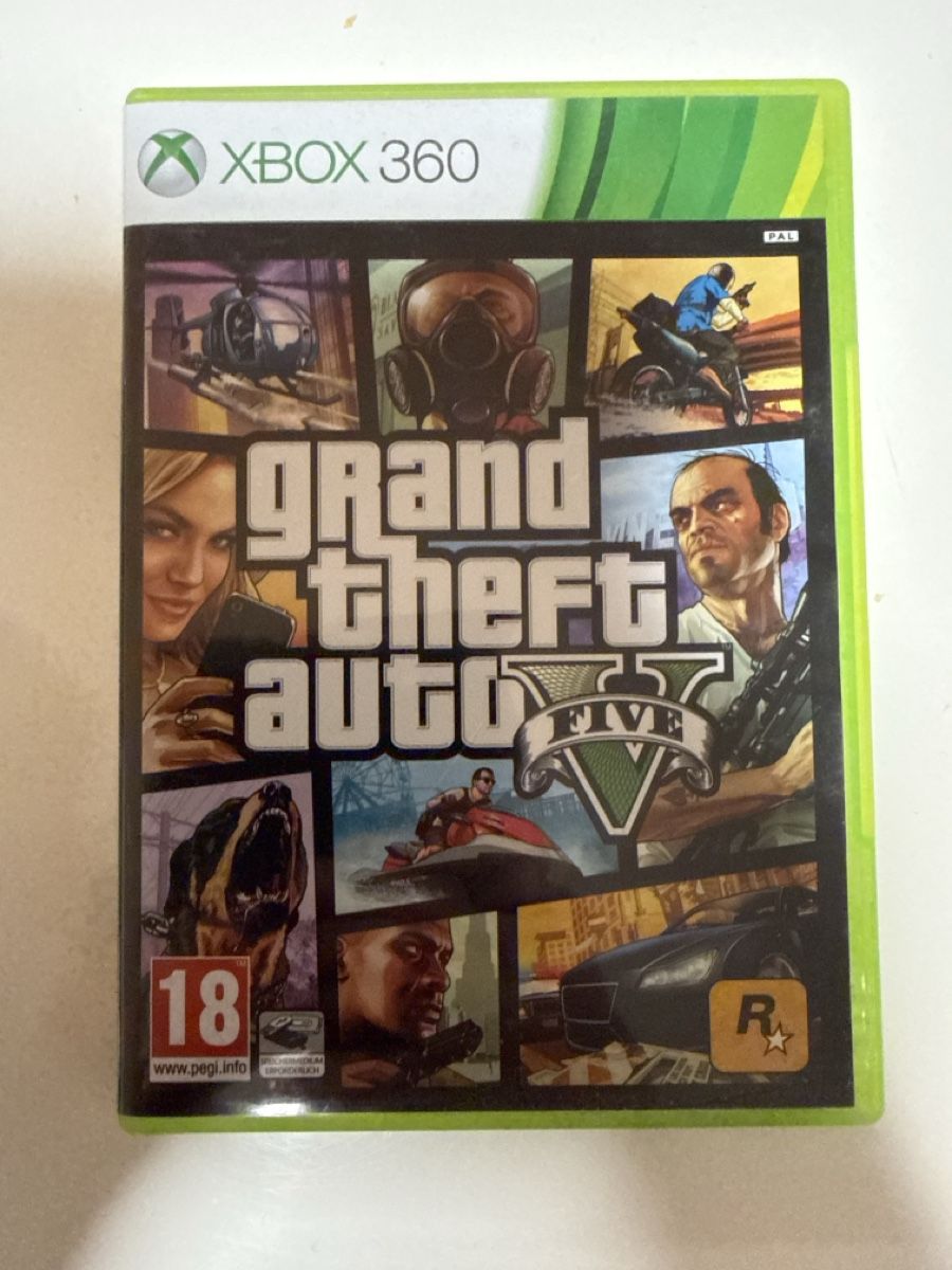 Microsoft Giochi: Xbox 360 - Grand Theft Auto V - inkl Map – Usato da Mels venduto da all_for_you