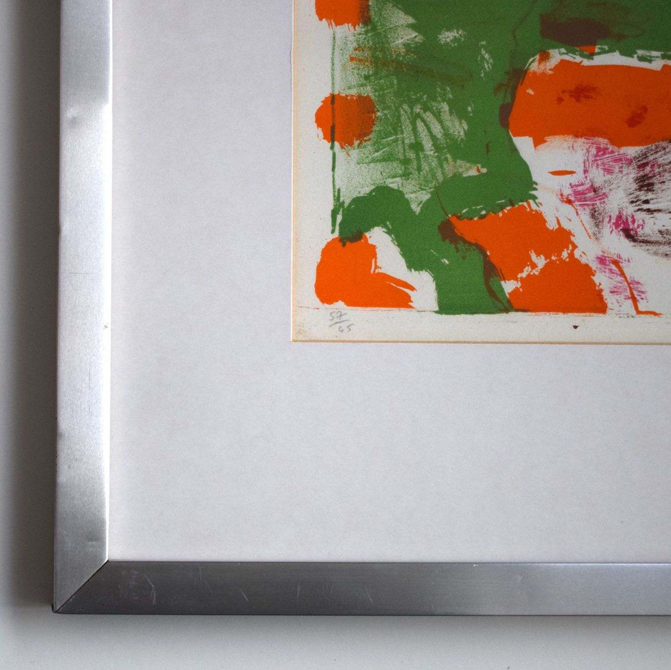 Grafica & Litografie: Shapiro Shmuel Samuel Abstrakte Kunst Expressiv – Usato da Zürich venduto da Kunstvoll 7