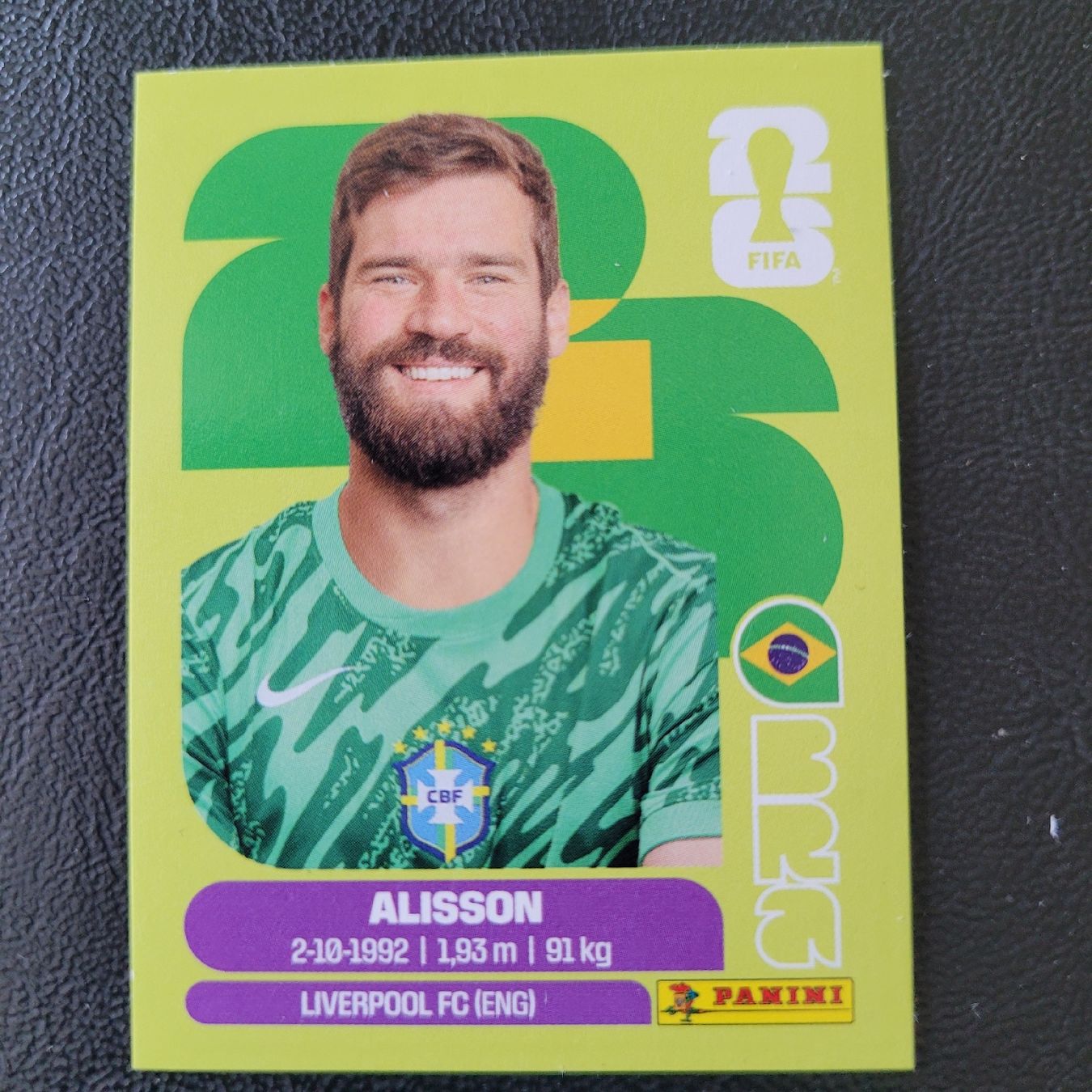 Panini Carte collezionabili: Panini 26 ALISSON – Nuovo (secondo la descrizione) da Winterthur venduto da Flomal