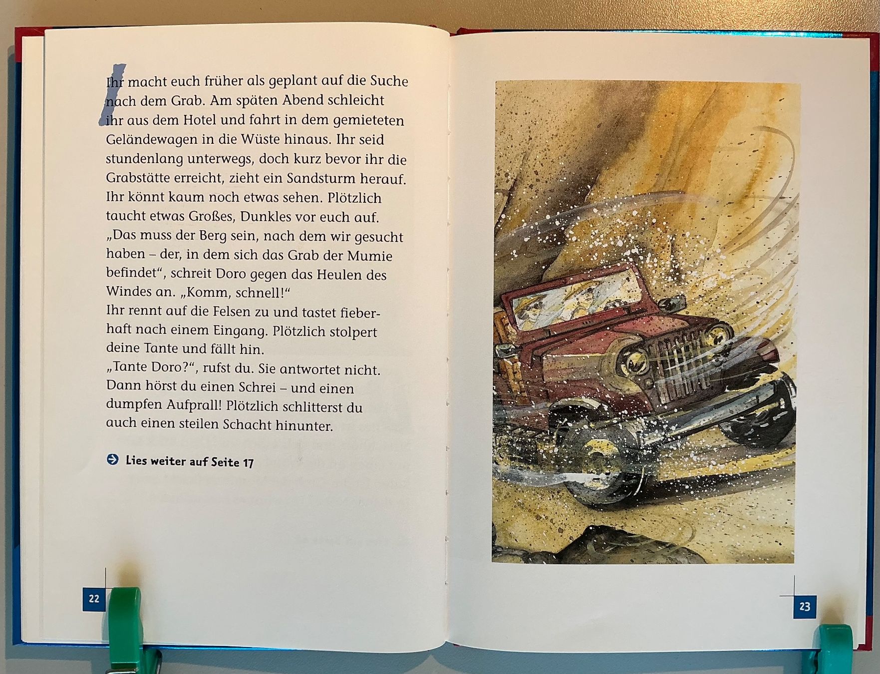 Libri: Abenteuerbuch "Das Grab der Mumie" Ravensburger – Usato da Wil SG venduto da elrawi 2