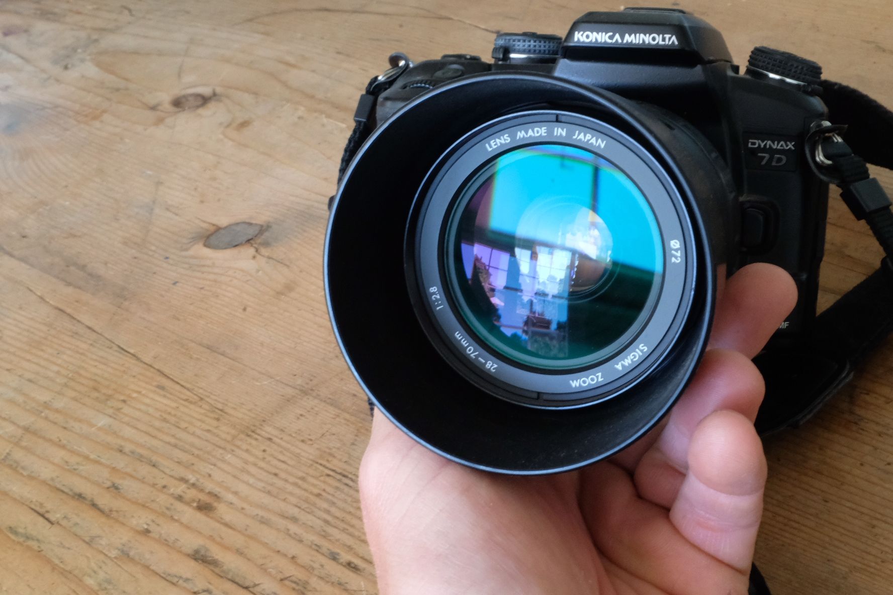 Minolta Fotocamera: konica minolta dynax 7d spiegelreflex digital – Usato da Trogen venduto da genoppe 1