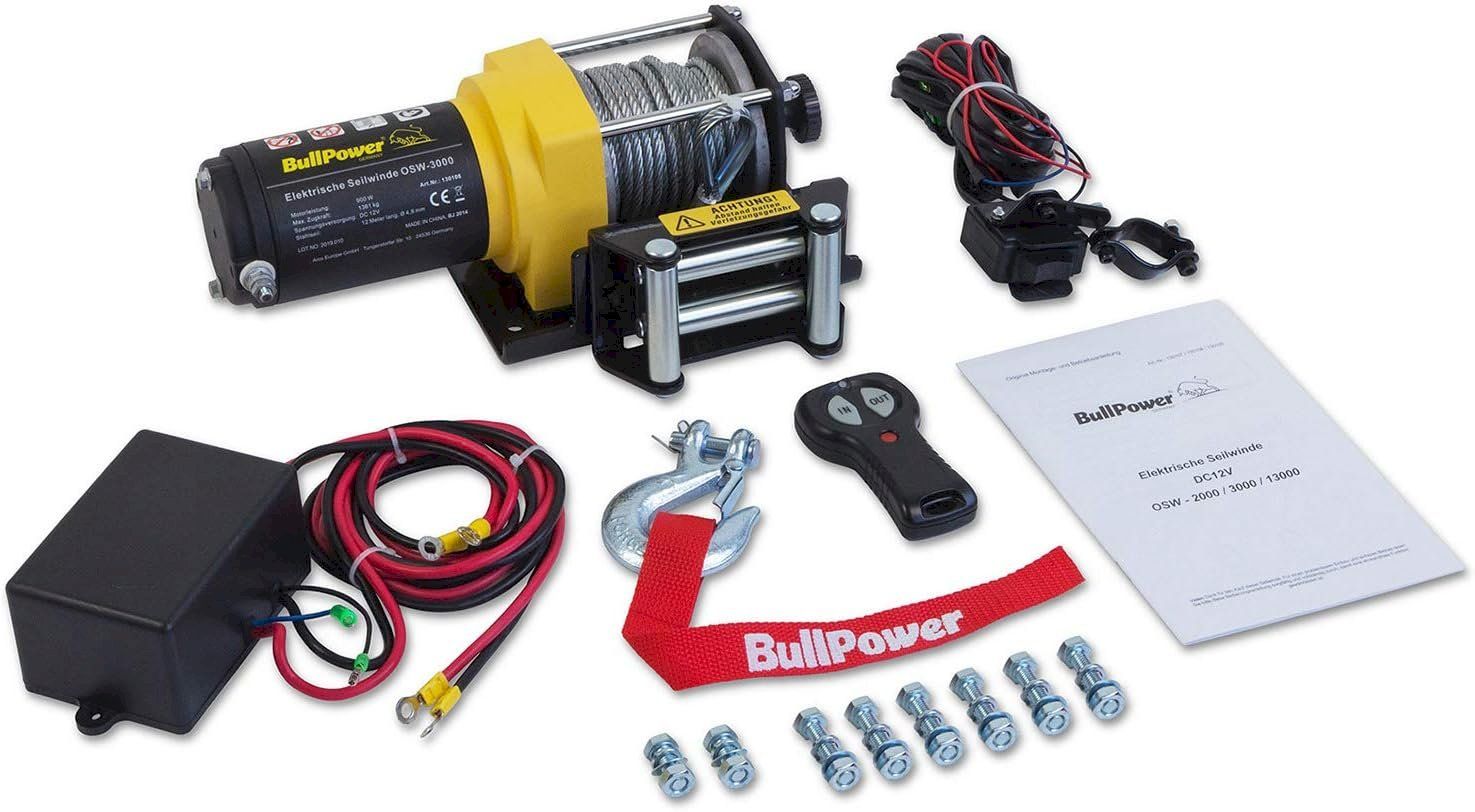 Forst Seilwinden & Rückzangen: BullPower Elektrische Offroad Seilwinde – Neu und originalverpackt aus Bottighofen von zaap 1