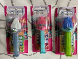 3 PEZ Trolls