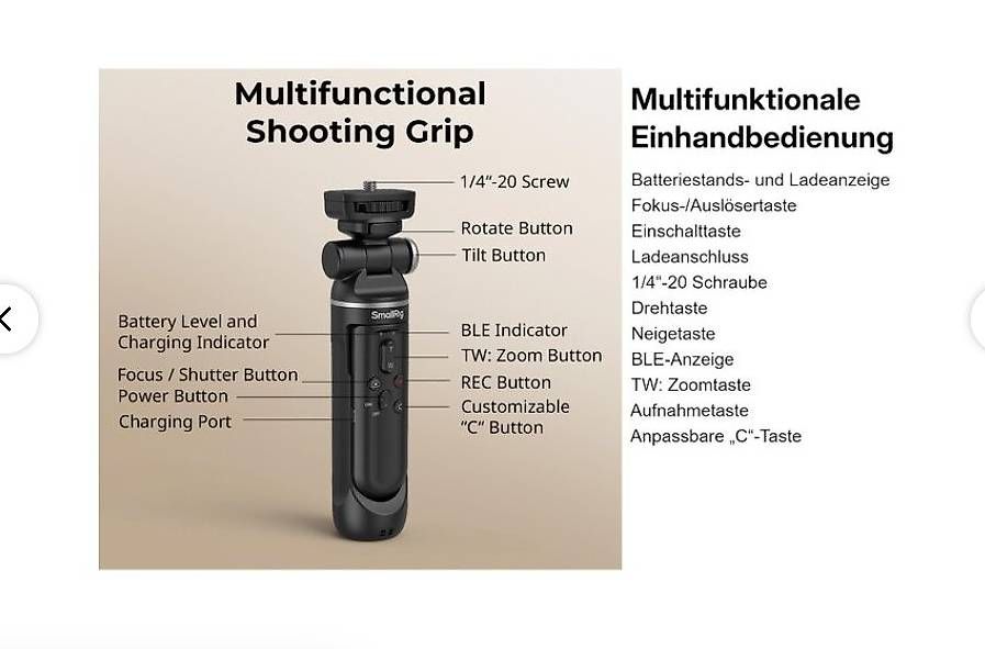 Smallrig Wandhalterungen: SmallRig SR-RG2 Multifunctional Wireless Shooting Grip Sony – Neu und originalverpackt aus Buttisholz von buttiholli 1