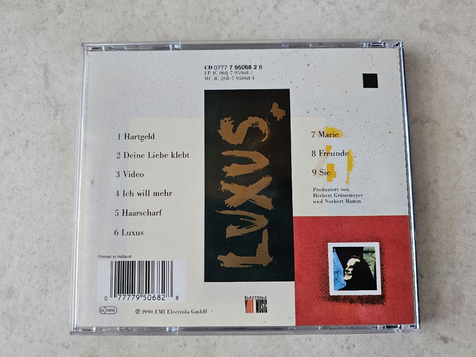 CD: Herbert Grönemeyer  -  Luxus – Usato da Schneisingen venduto da backstore24 1