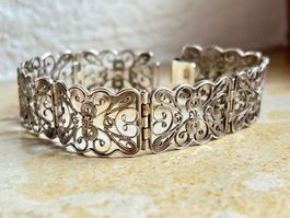 Antikes Armband in Filigran Silber (20cm)