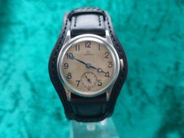 Sehr rare Omega im Stahl Handaufzug Herrenuhr aus 1934 - 35