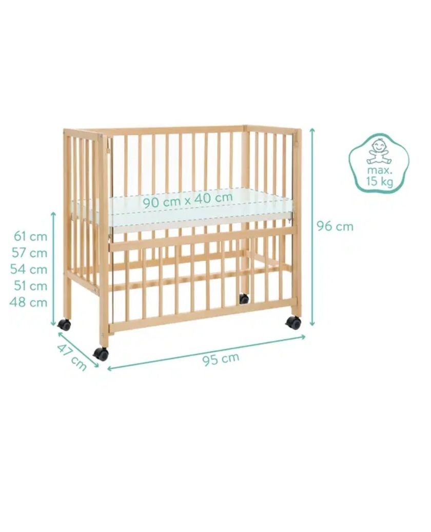 Letti: Beistellbett fillikit- höhenverstellbae – Nuovo (secondo la descrizione) da Sulgen venduto da Seven_Speed 5