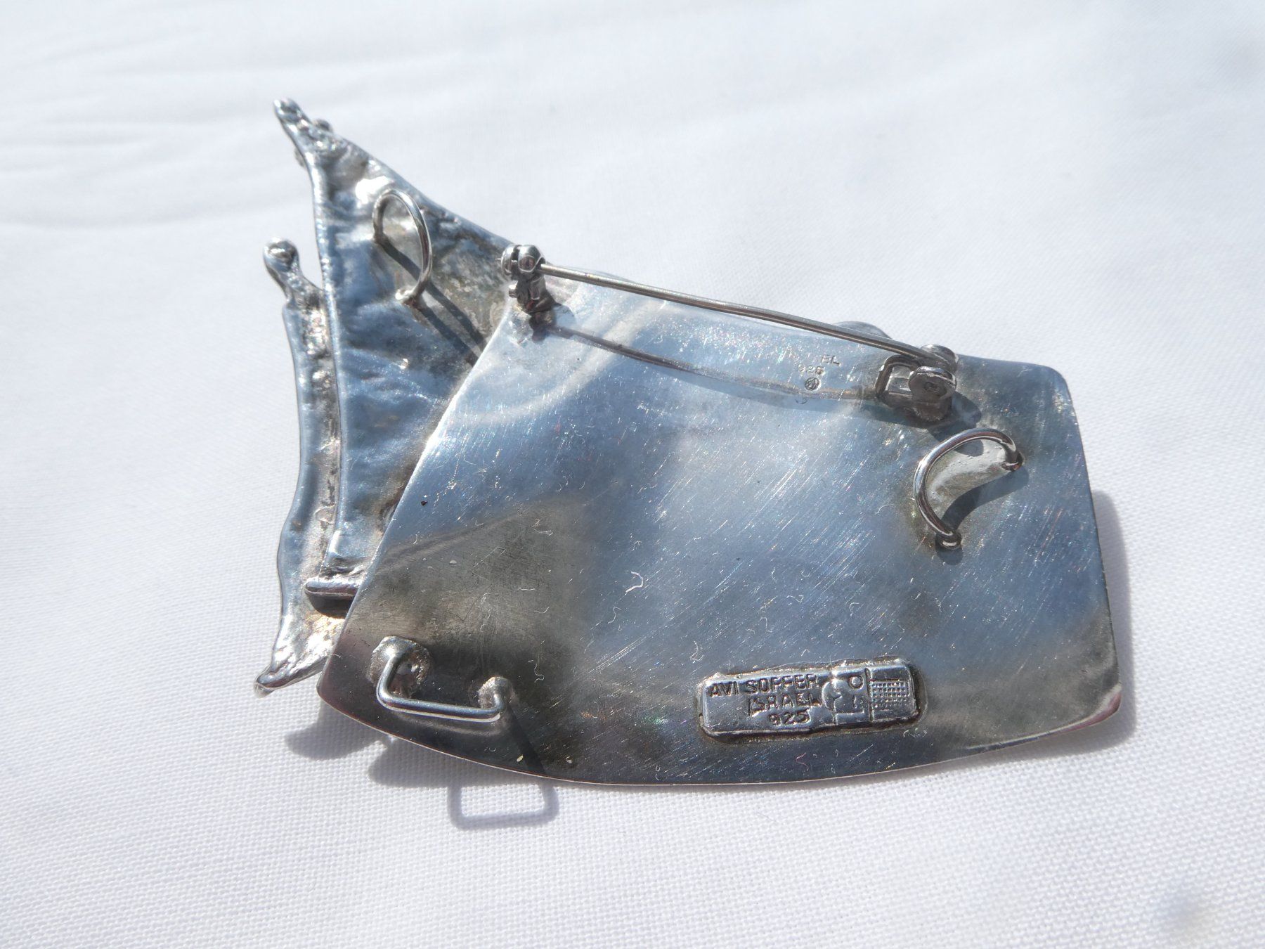 Spille & Fermagli: Designer Schmuck von Avi Soffer: Brosche Silber 925 handmade – Nuovo (secondo la descrizione) da Gattikon venduto da kaandooh 4