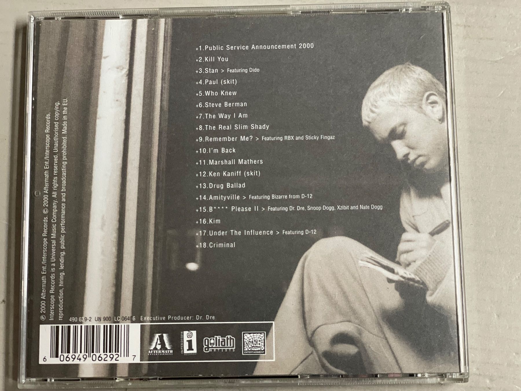 CD: Eminem – Usato da Muri b. Bern venduto da AdidasCollector 2