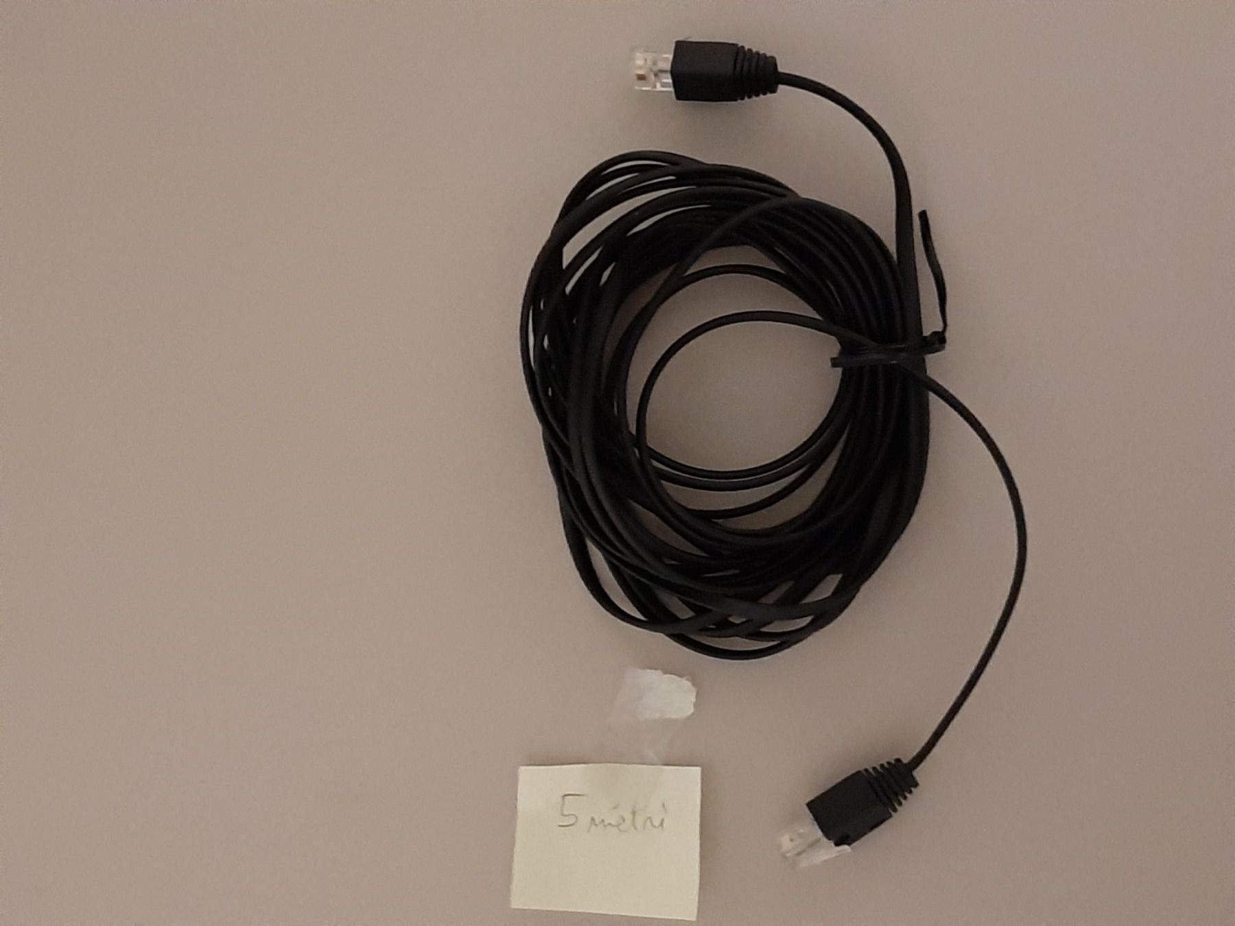 Cavi: Ethernet cable - 500 cm - piattina – Usato da Porza venduto da ulletta1