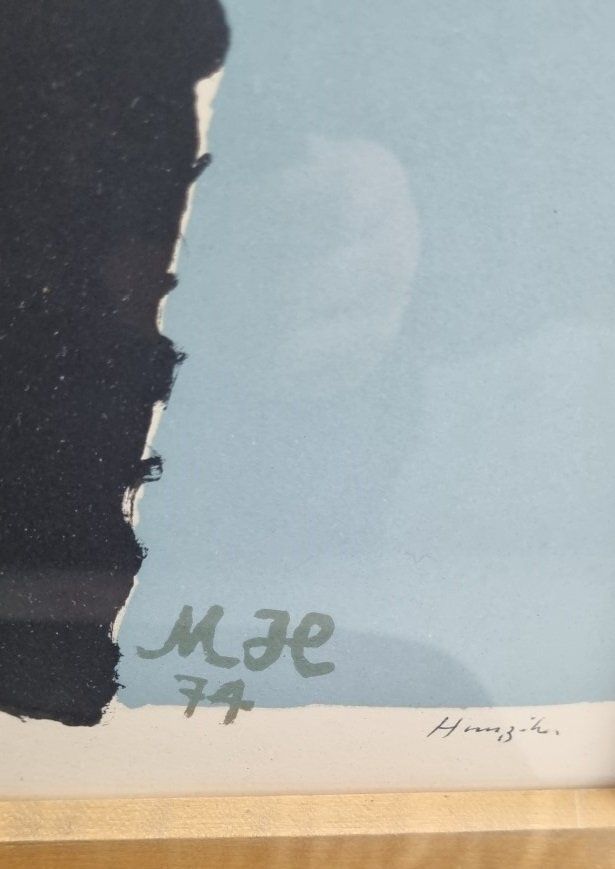 Grafiken & Lithographien: Lithographie von Max Hunziker 1974 – Gebraucht aus Flums von Flumsantik 4