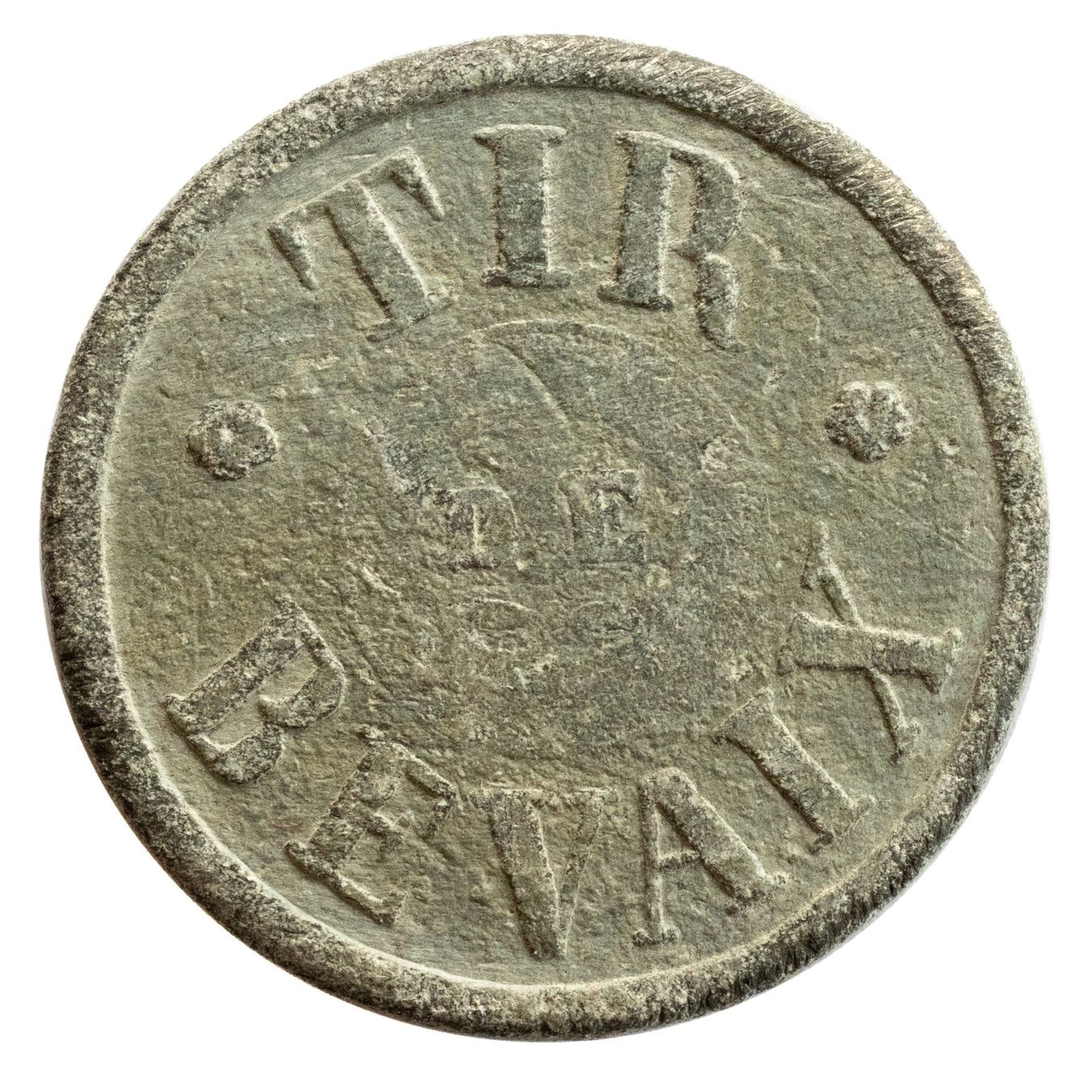 Medaglie: Jeton Tir de Bevaix Blei Probe einseitig – Usato da Rotkreuz venduto da Swiss-Coins