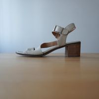 Riemensandale Pier One, beige, Grösse 41
