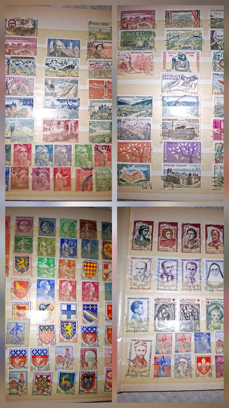 Tutti i francobolli: Briefmarkensammlung Frankreich und div. länder – Usato da Balgach venduto da SIMEON27 2
