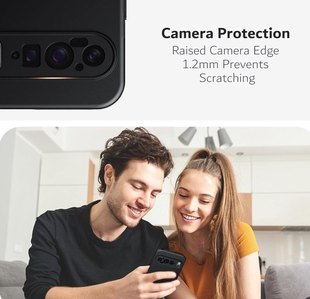 Google Cover & Protezioni schermo: Google Pixel 9 Pro Hülle Case black matt TPU dünn weich – Nuovo e nell'imballaggio originale da Rorschacherberg venduto da elektrofreak 4