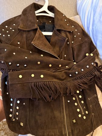 Lederjacke (Suede)