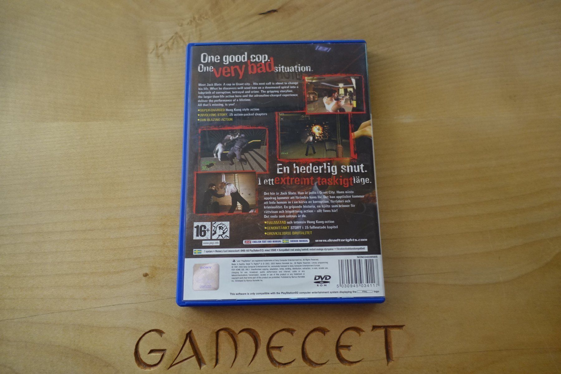 Sony Giochi: Dead to Rights – Usato da Steinach venduto da Gamecet 2