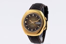 AVIA Alarm Vintage Uhr Day-Date Kaliber AS 5008