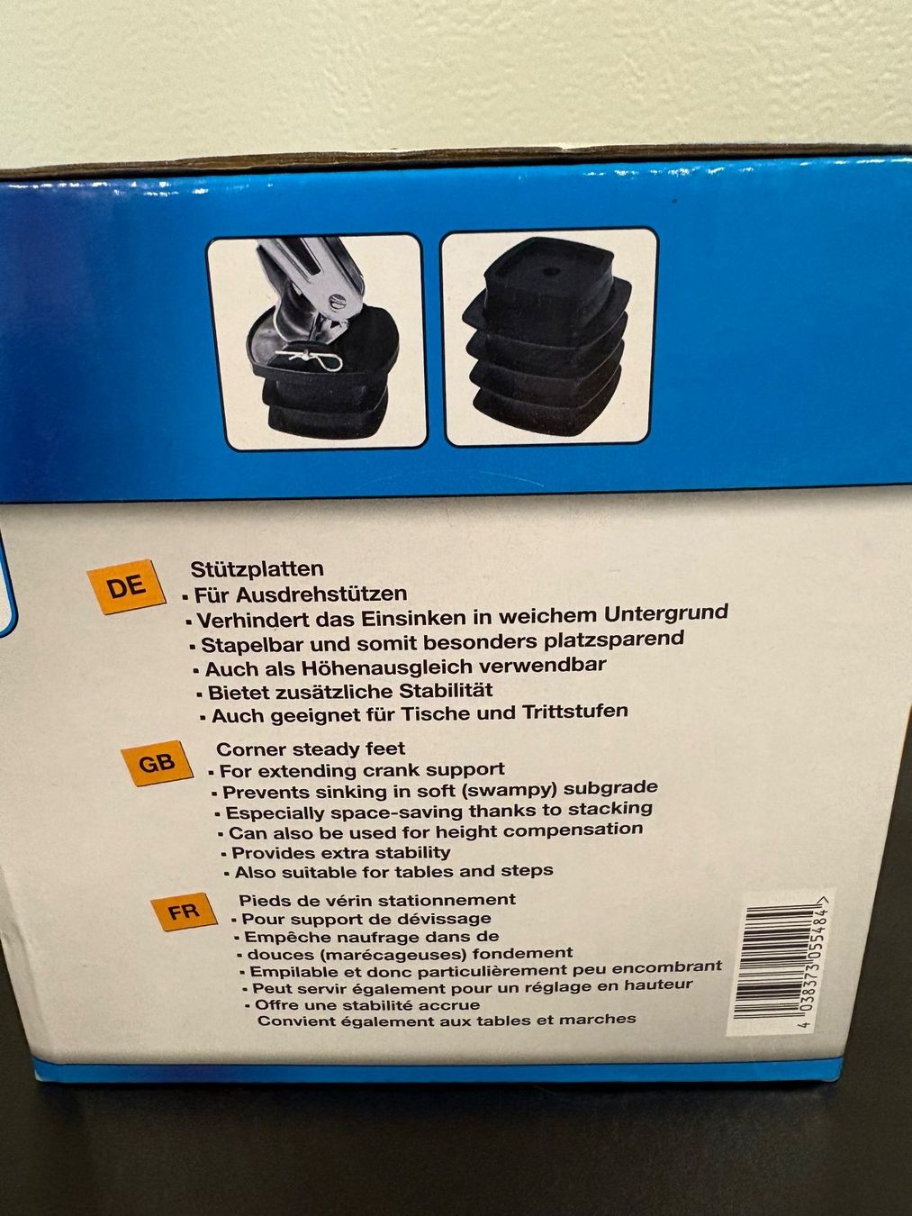 Tutti i ricambio: cartrend Stützplatten 4er Pack neuwertig – Nuovo e nell'imballaggio originale da Wiesendangen venduto da plus-minus 1