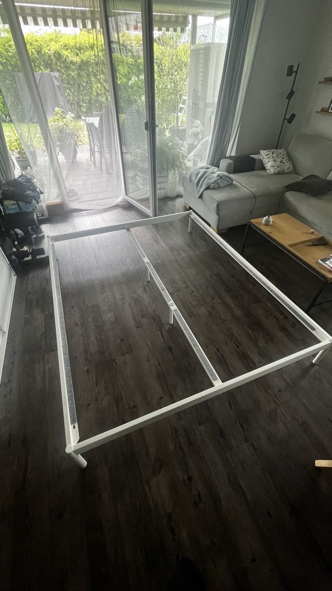 Ikea Betten: Weisser Bettrahmen – Neu (gemäss Beschreibung) aus Wichtrach von mysweety