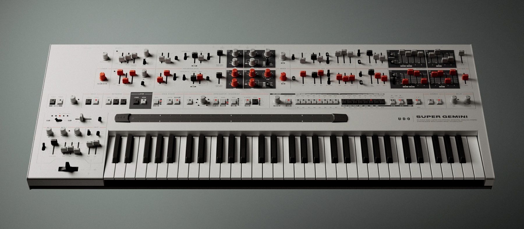 Musikinstrumente: UDO SUPER GEMINI -  Synthesizer Synth – Gebraucht aus Emmen von BobbyG