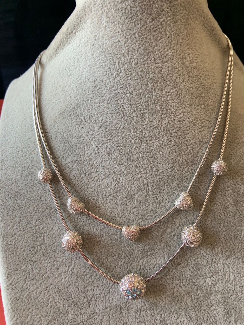 Catenine: Kette mit Herzen glänzend (40cm) – Usato da Laufen venduto da Bellebellezza 1