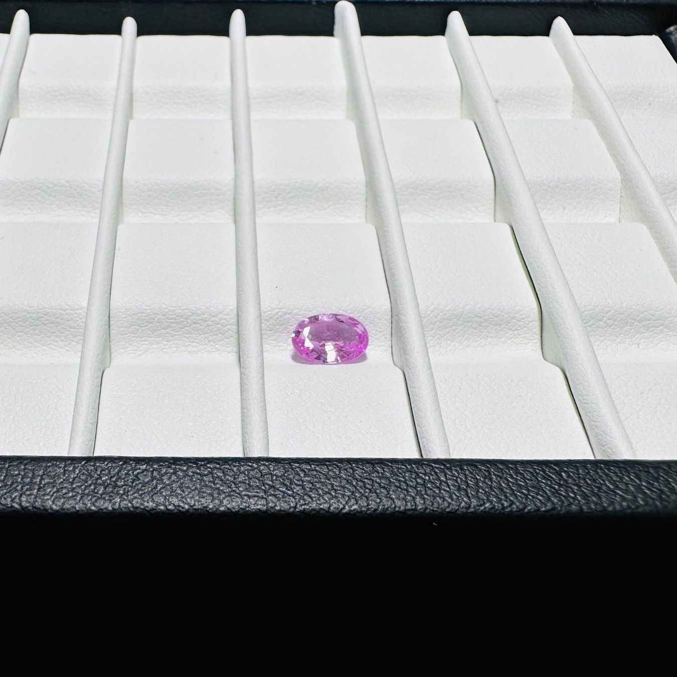 Pietre preziose: Saphir rose avec certificat – Nuovo e nell'imballaggio originale da Territet venduto da Gem-collector 4