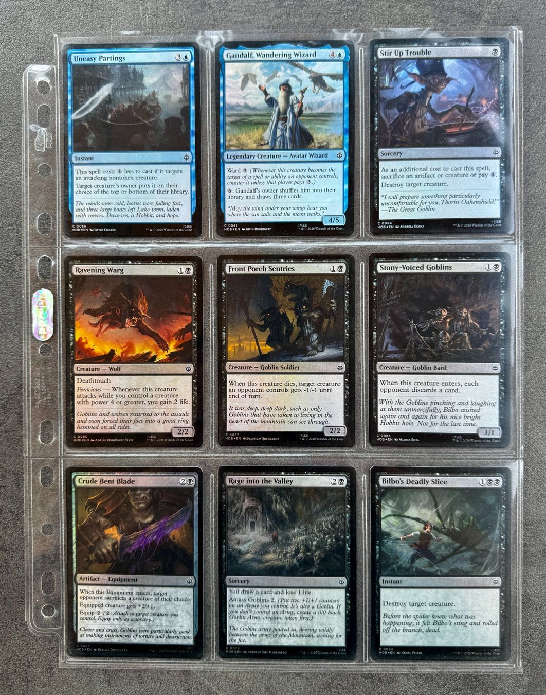 Magic The Gathering Sammelbilder & Trading cards: The Hobbit Foil Commons 63stk. – Neu (gemäss Beschreibung) aus Rechthalten von hosme_be 4