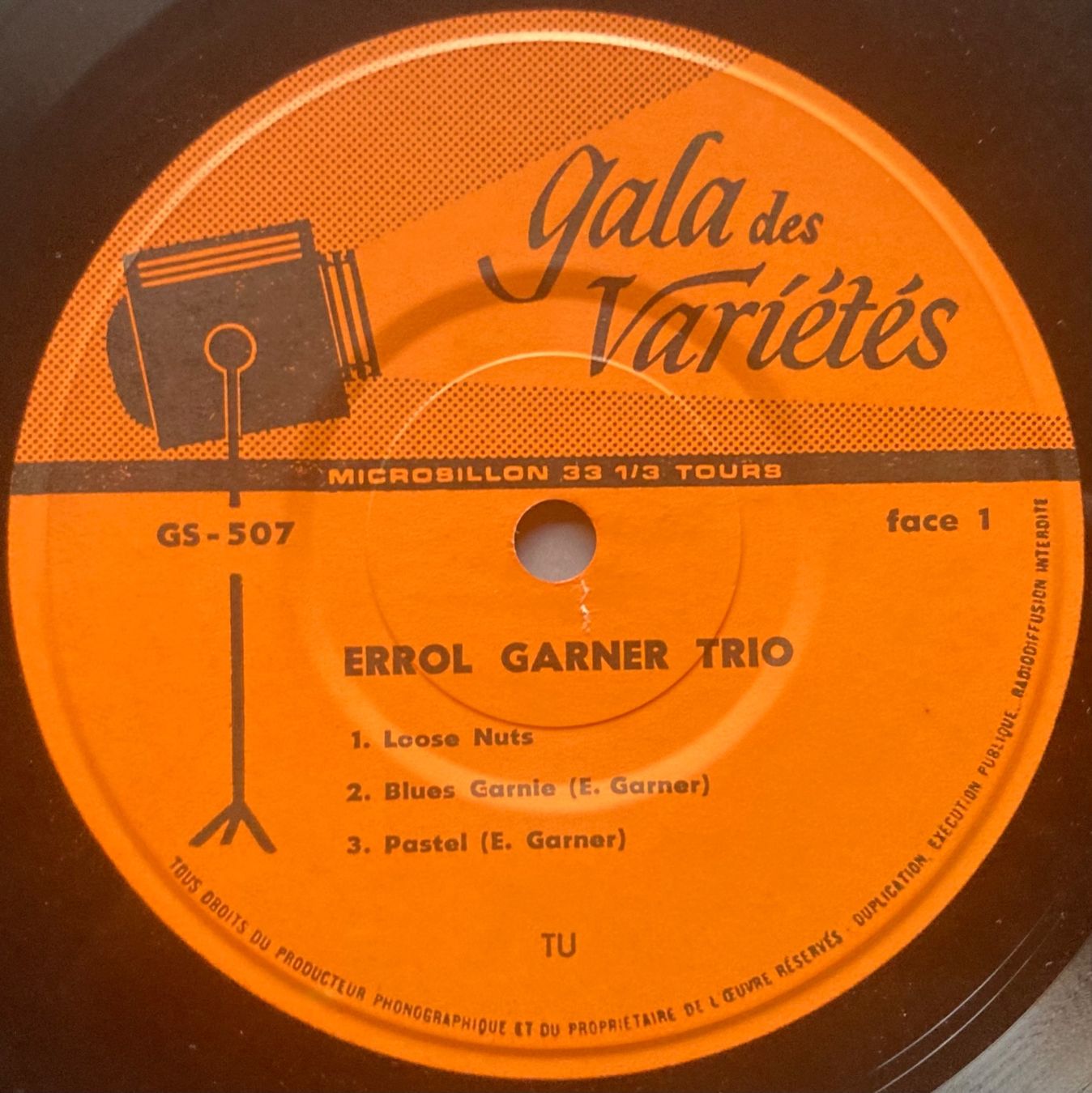 Vinyles: ERROLL GARNER TRIO - ERROLL GARNER – D'occasion à Poliez-Pittet par Newtown-Records 2
