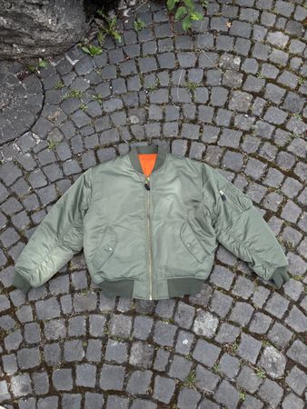Alpha Industries MA-1 Bomber Jacket Khaki M Classic