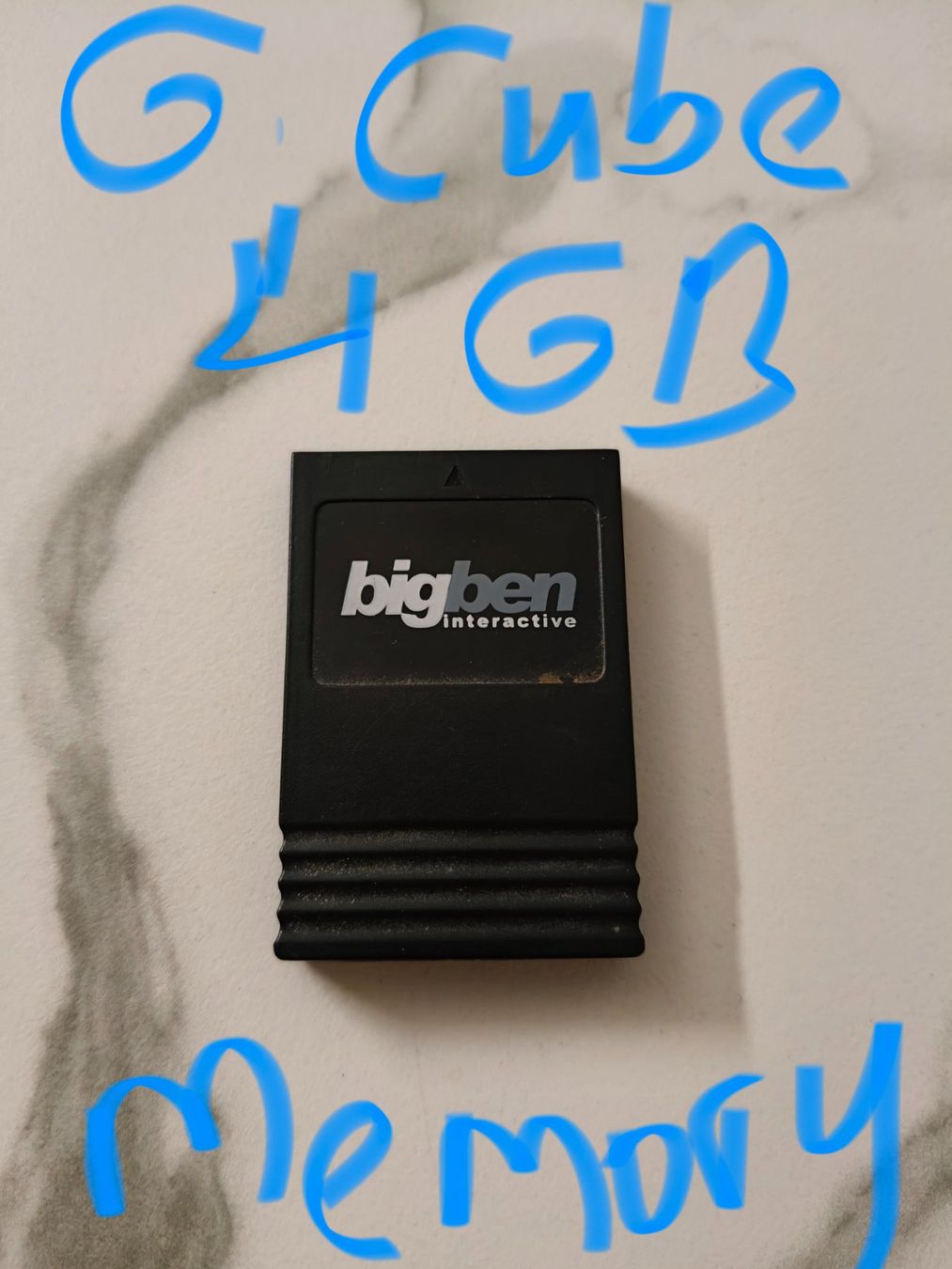 Memory unit & Memory card: GameCube Memory Card 4 GB - BigBen - Top Zustand! – Usato da Oensingen venduto da ece_8k7q