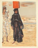 Nanette Genoud Originalfarblithografie