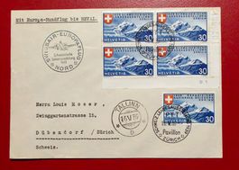LANDI PRO. 221 227 SWISSAIR FLUG NORD TALLINN DÜBENDORF 1939