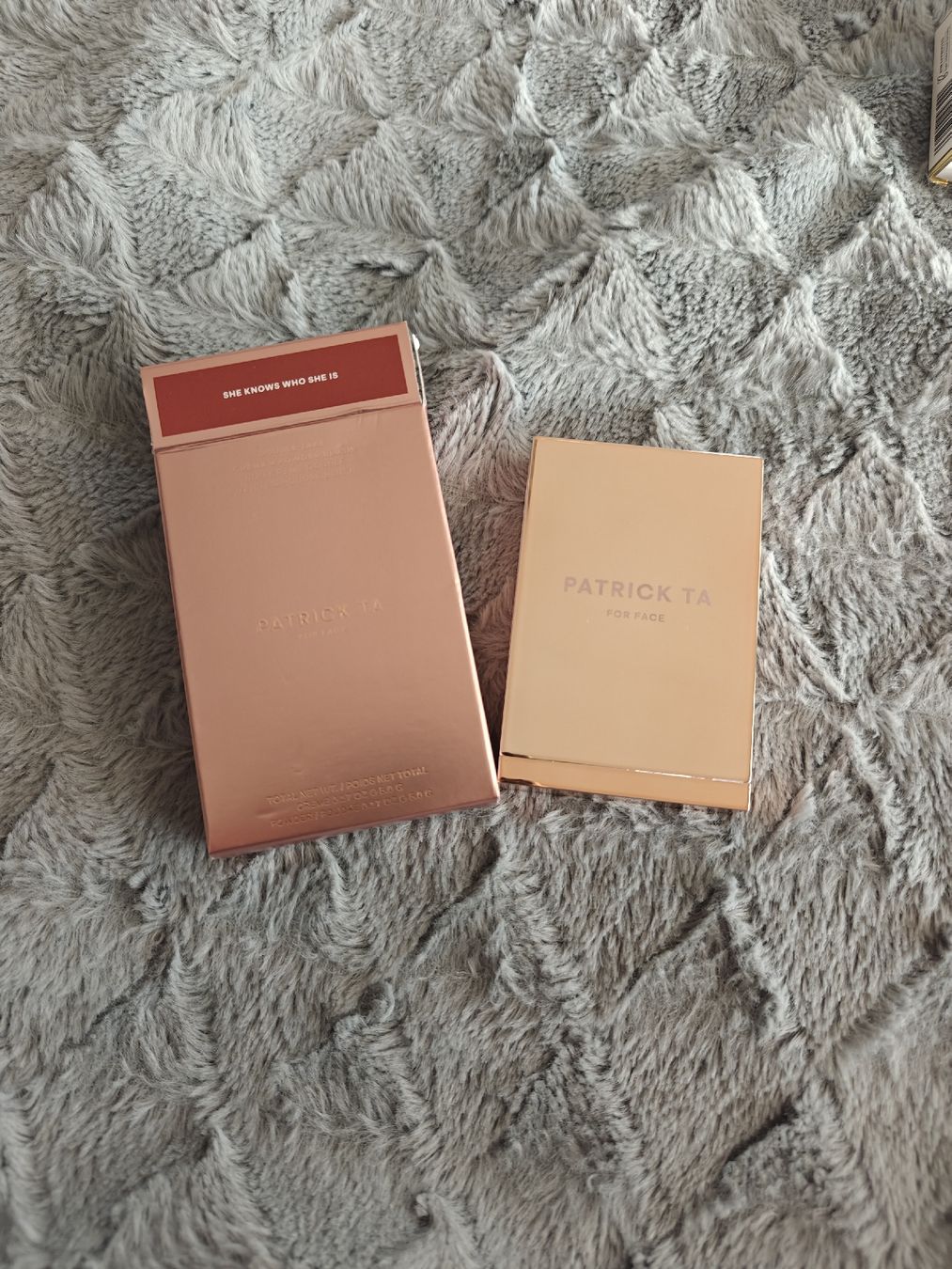 Patrick Ta Make-up: PATRICK TA Double-Take Cream and Powder Blush – Nuovo e nell'imballaggio originale da Wabern venduto da kat_w92r