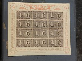 Luxusblatt Sonderausgabe 1943 und Block 1943
