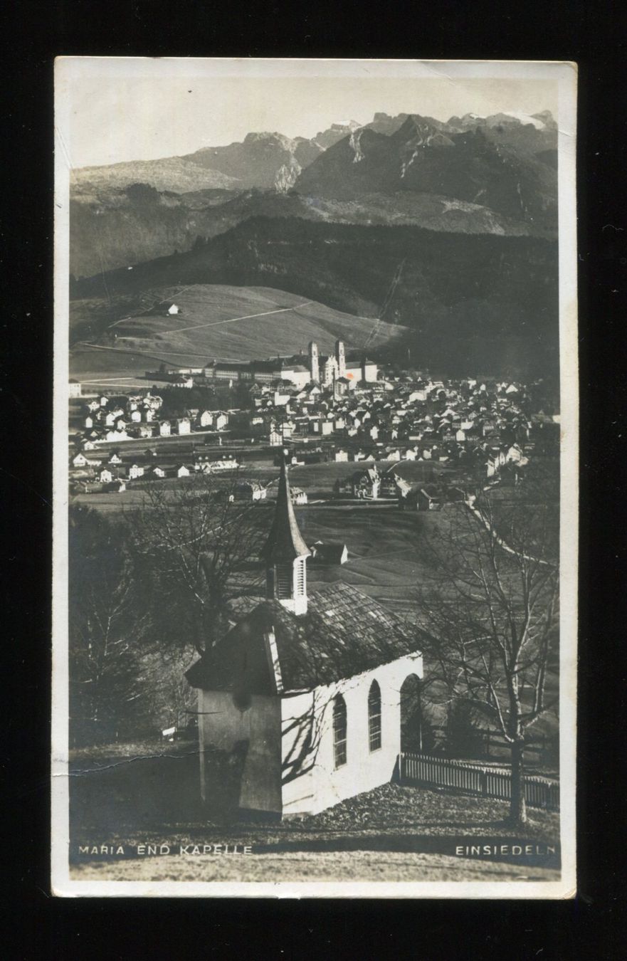 Cartoline postali: Einsiedeln, Maria End Kapelle – Usato da Aarau venduto da Elmaar41