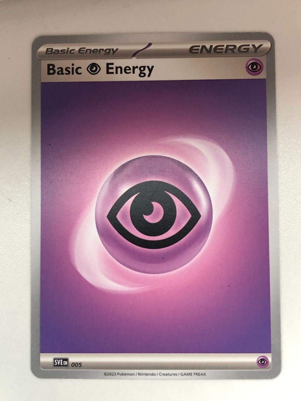 Pokémon Carte collezionabili: Pokémon | EN | SVE | Basic Psycho Energy (005) – Usato da Basel venduto da Pokemon_TR4D3R