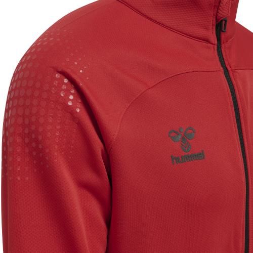 Giacche: Hummel Hmllead Poly Zip Jacket - true red (Grösse: L) – Nuovo e nell'imballaggio originale da St. Gallen venduto da sportglobe 4