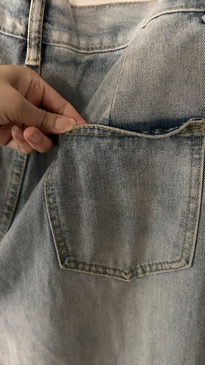 Jeans: Light Blue Ripped Jeans Size XL – Usato da Genève venduto da Noemie.wrmsi 6
