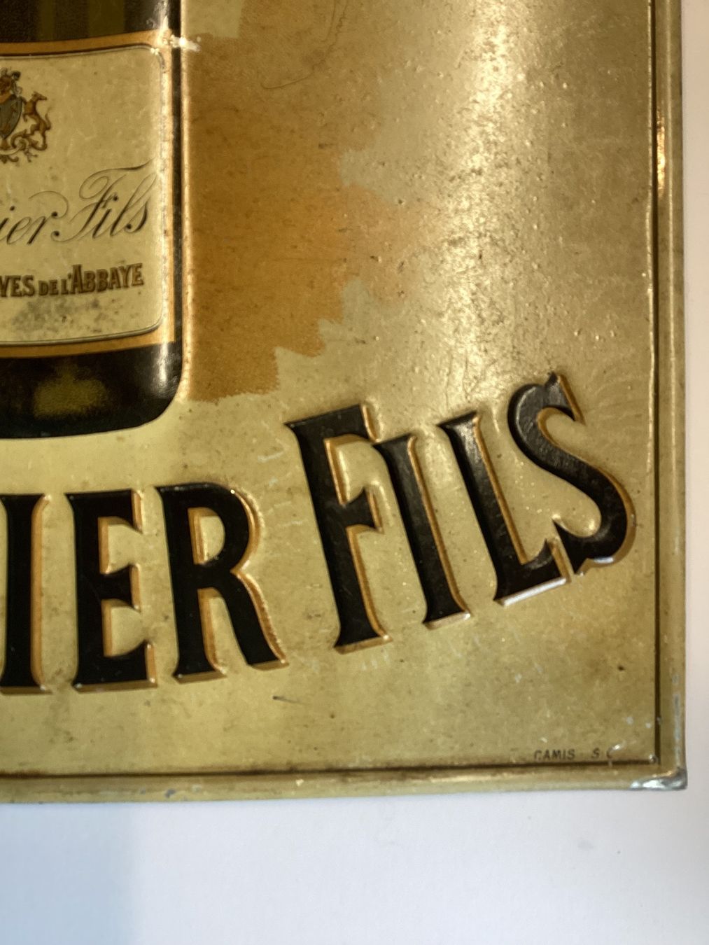 Schilder: Antikes Blechschild Tessier Fils – Gebraucht aus Eglisau von mar_5rn2 1