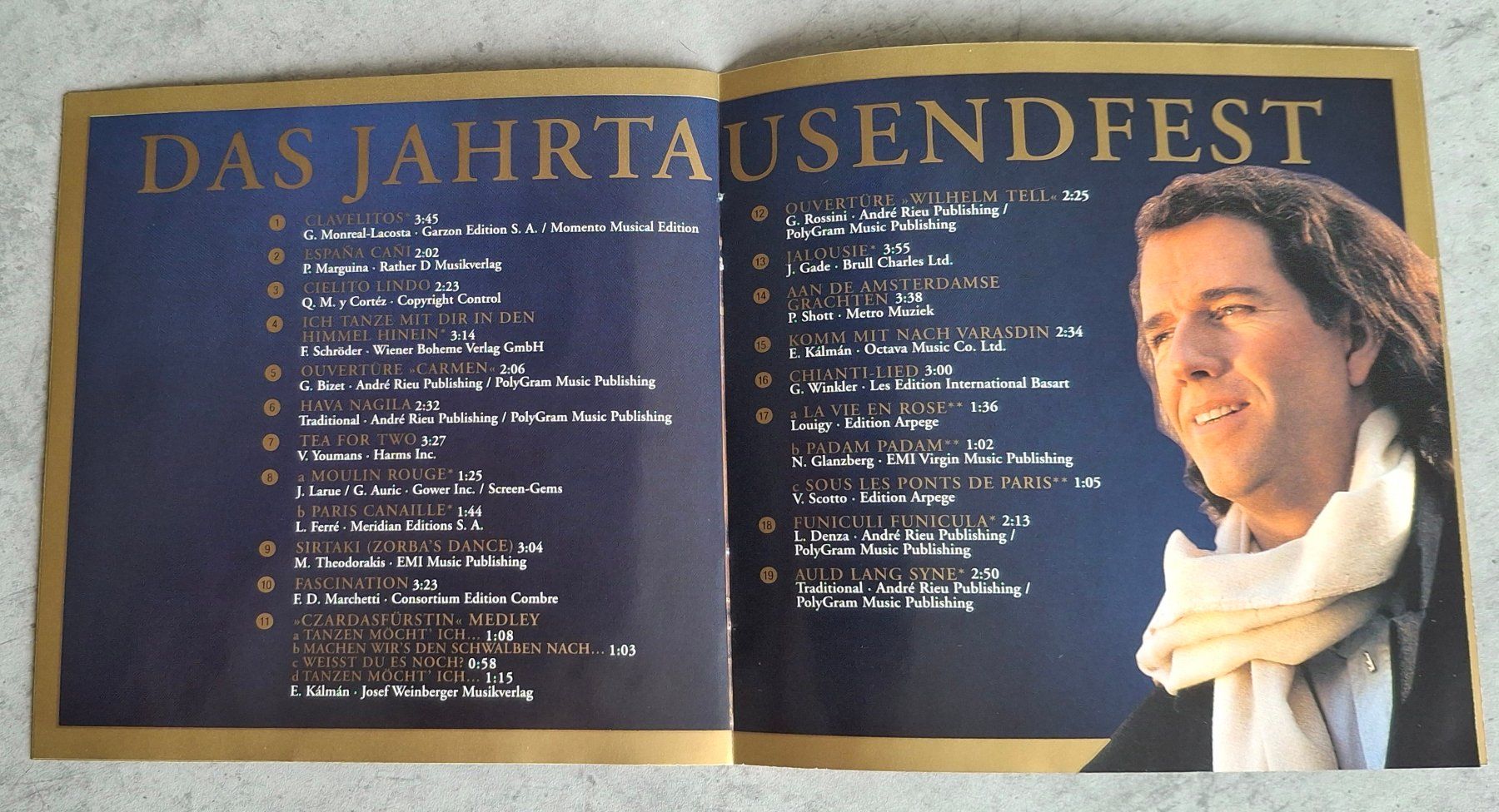 CDs: André Rieu - Das Jahrtausendfest – Gebraucht aus Reinach BL von Chela04 2