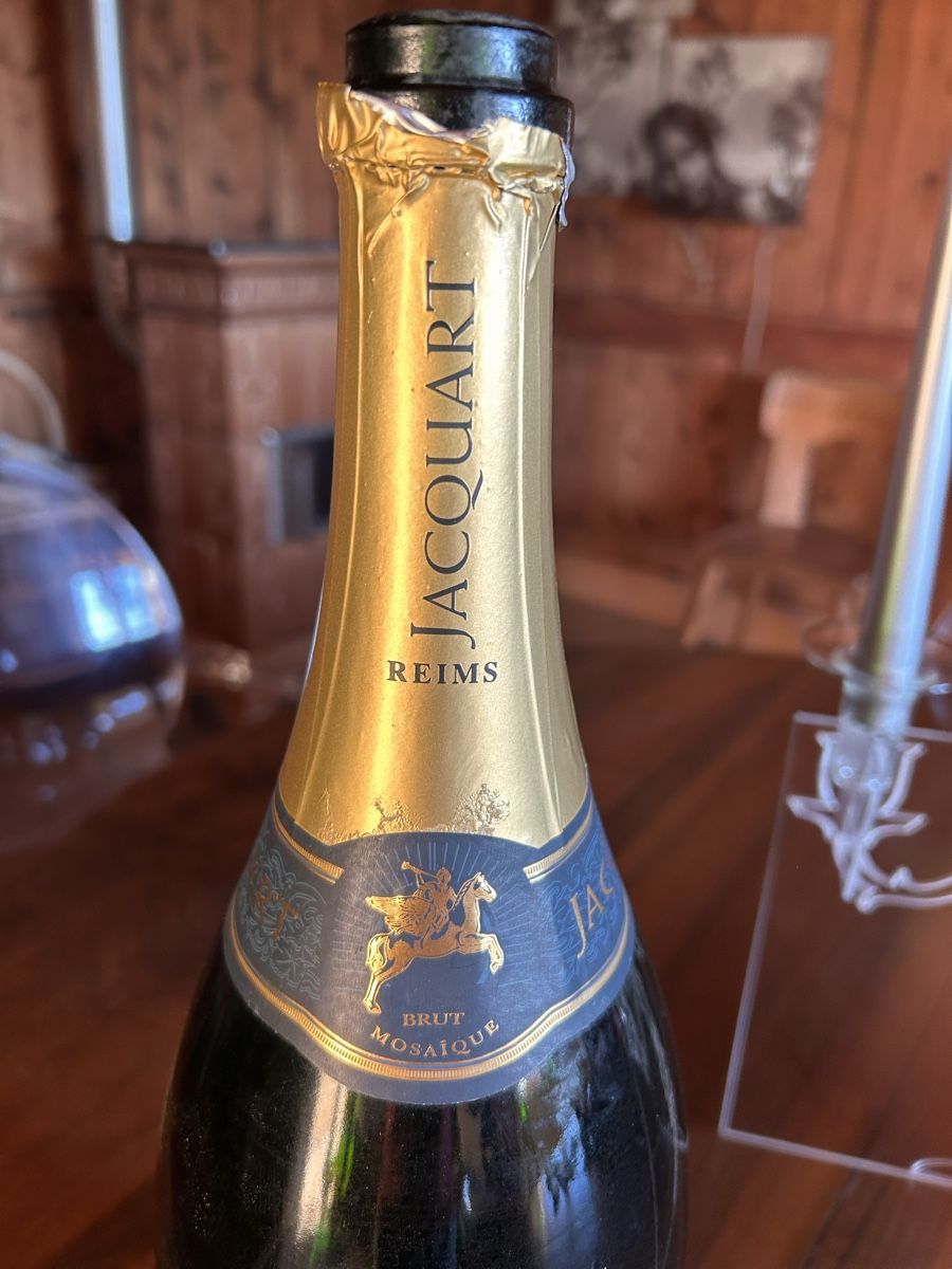 Bicchieri, Caraffe & Bottiglie: Leer champagner flasche - Jacquard – Usato da Zürich venduto da ben_lig 2