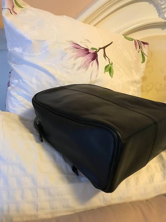 Zaini: Rucksack Leder schwarz-silber – Usato da Muttenz venduto da einfach-schoen 3