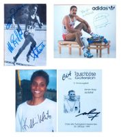 Leichtathletik - Div. Autogramme zum Aussuchen