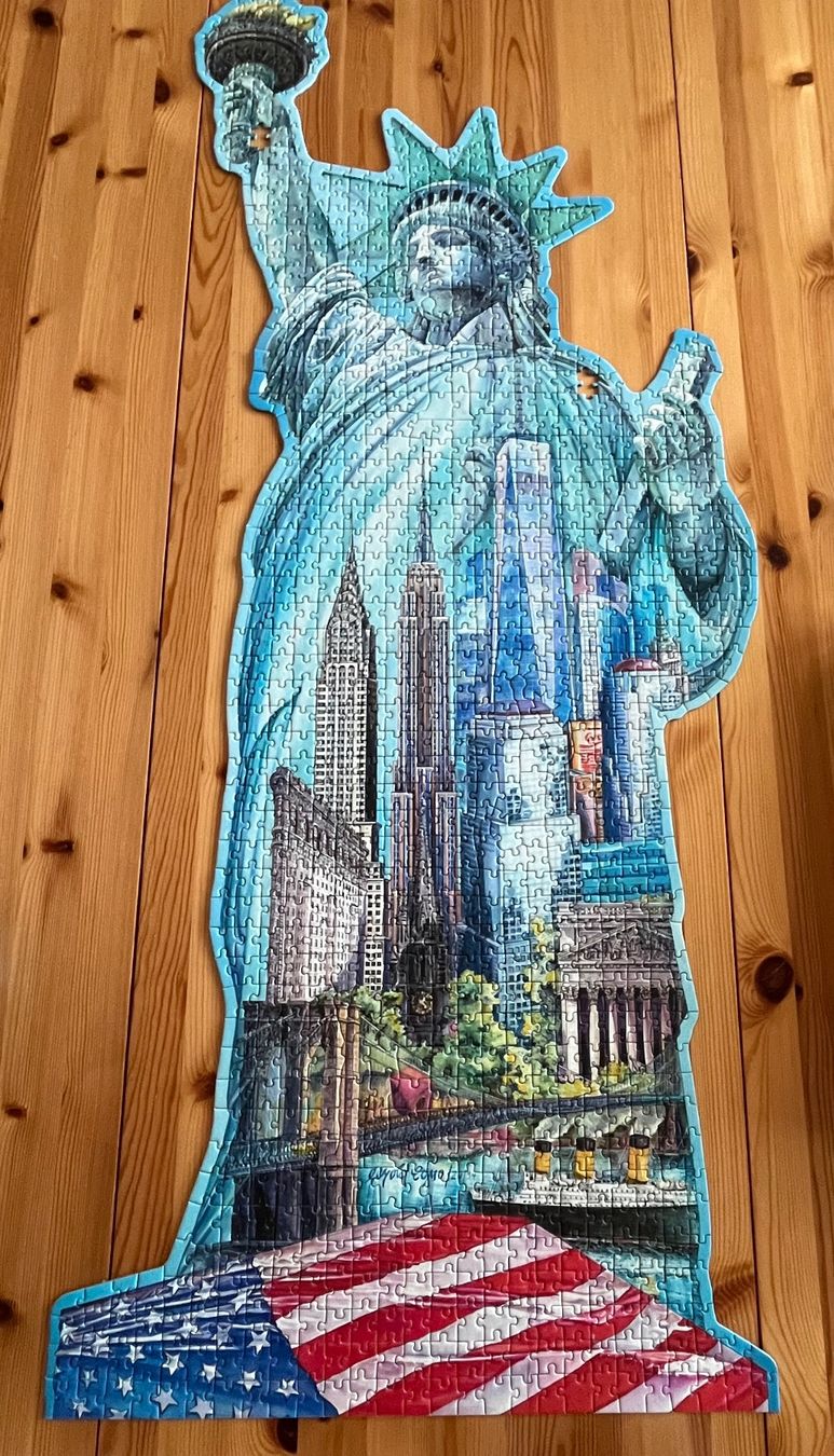 Ravensburger Puzzle: Ravensburger Puzzle, Freiheitsstatue – Usato da Zürich venduto da Gurkis