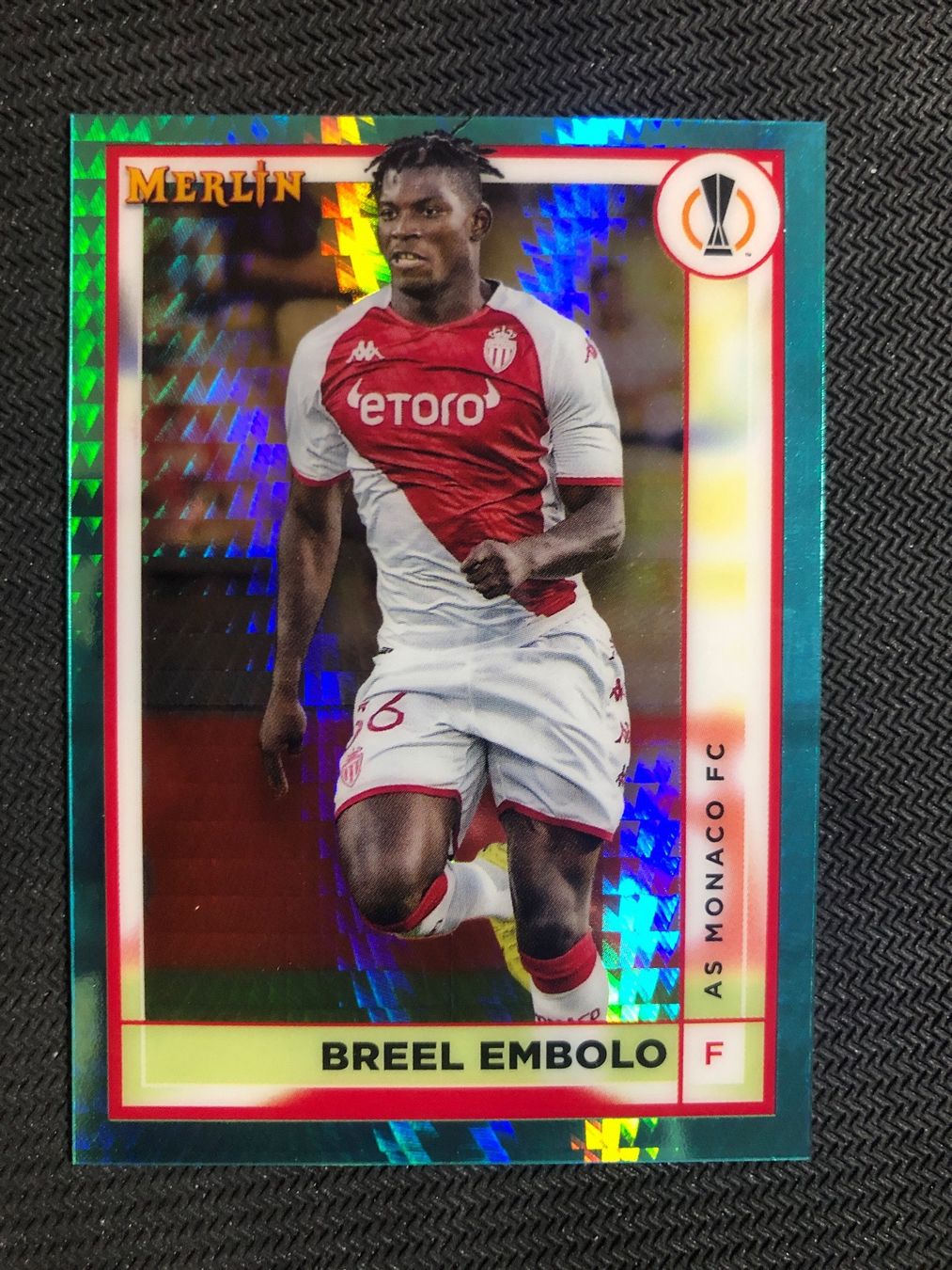 Panini Cartes à collectionner: Topps Chrome Merlin Breel Embolo Aqua – D'occasion à Wangenried par Garagara