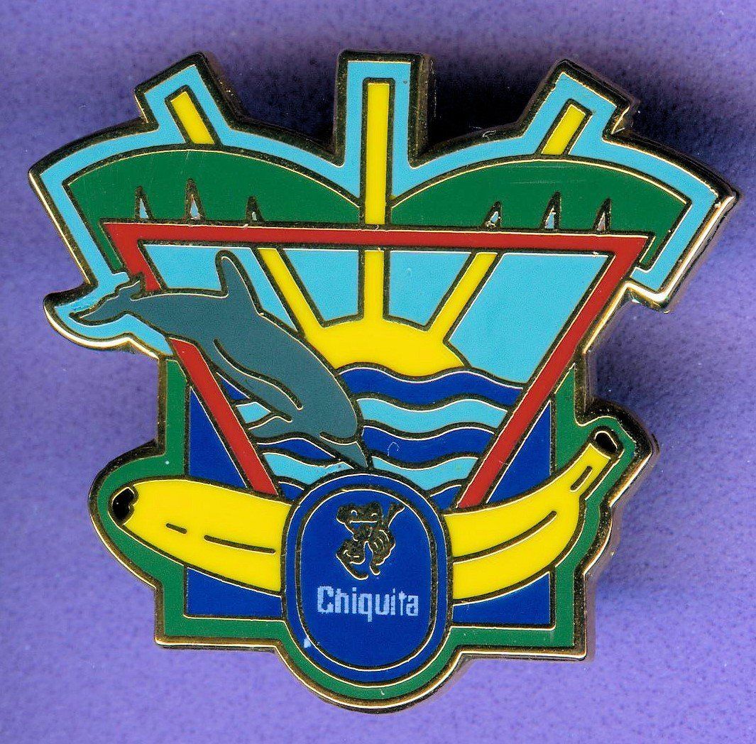 Chiquita Placchette & Badge: CHIQUITA  Delfin – Usato da Winterthur venduto da Sammleroase