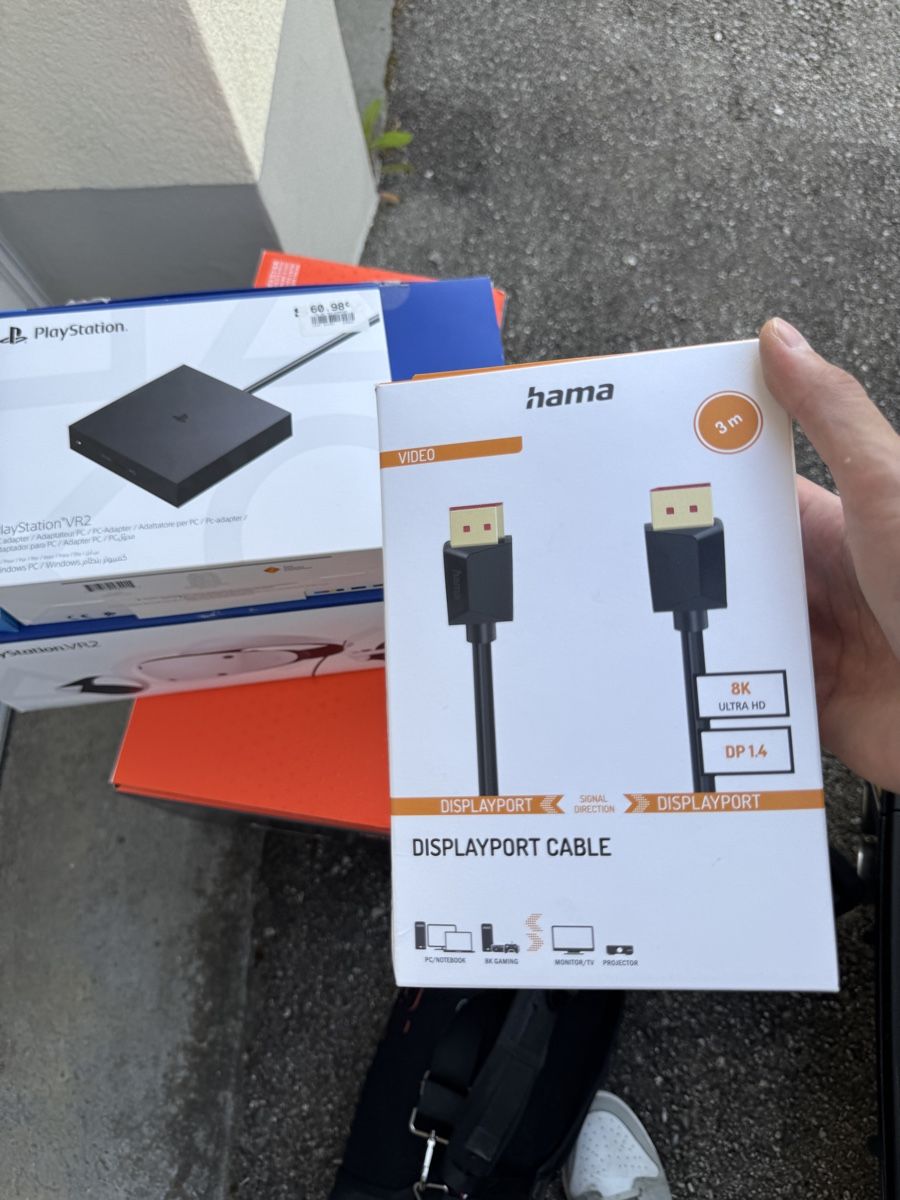 Sony Console: PlayStation VR2 Set Completo + PC Adapter & Cavi DP 1.4 – Nuovo (secondo la descrizione) da Mendrisio venduto da Luciano00 2